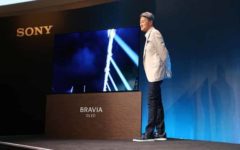 Sony muestra una TV que emite el sonido desde la pantalla Sony muestra una TV que emite el sonido desde la pantalla