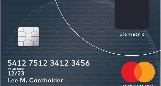 Mastercard prueba tarjeta de crédito con lector de huellas nueva tarjeta mastercard que utiliza lector de huella