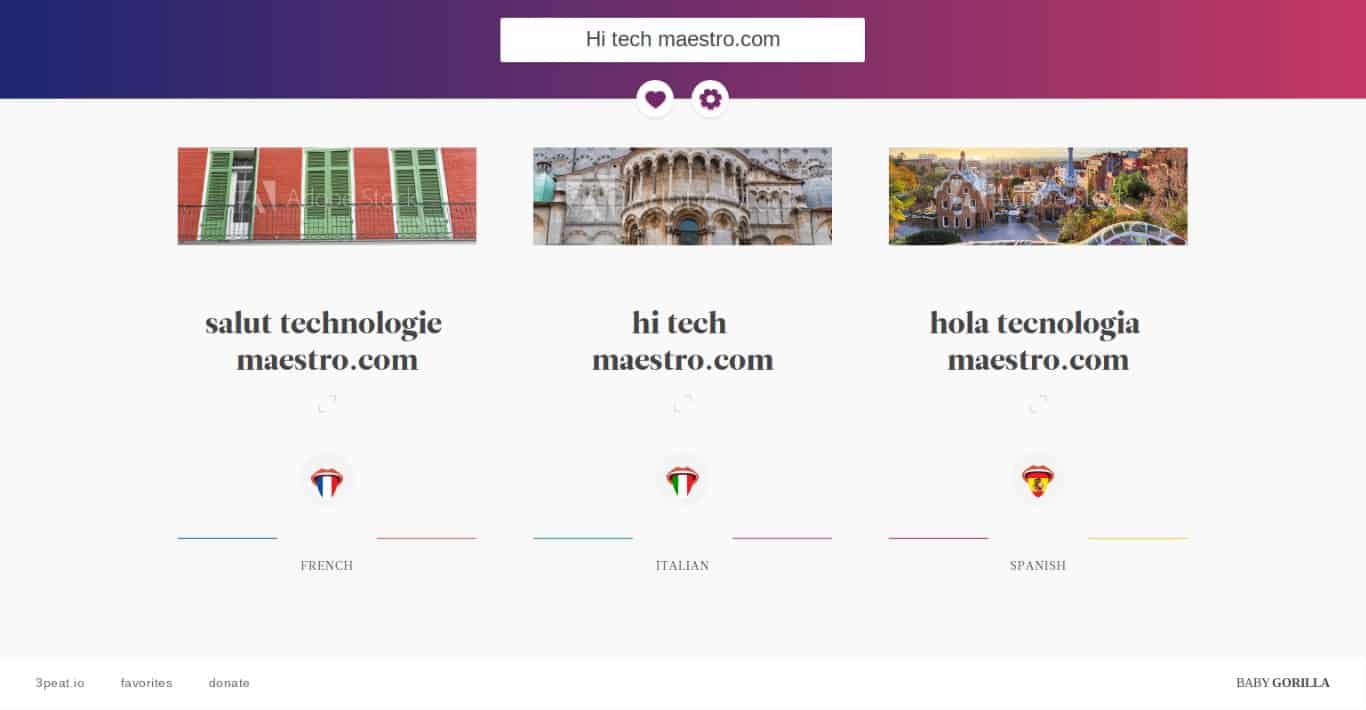 La mejor forma para traducir en varios idiomas a la vez traducir varios idiomas