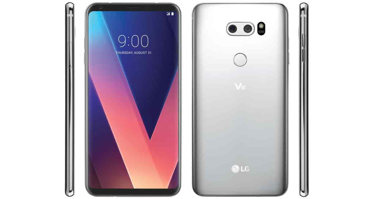 El nuevo LG V30, foto real y sus características LG V30 viene a competir con el Note 8