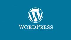 Wordpress con fondo azul viejo