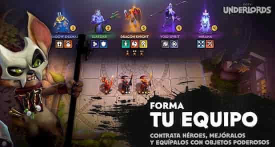 Dota Underlords en android